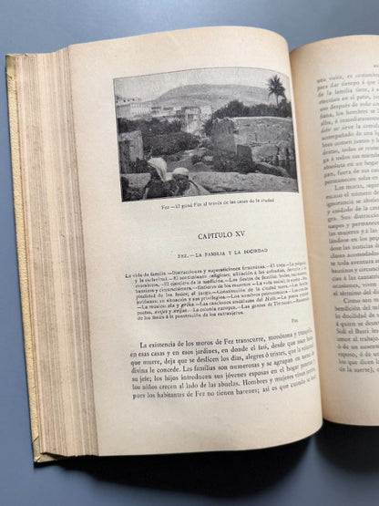 Marruecos en nuestros días, Eugenio Aubín - Montaner y Simón, 1908