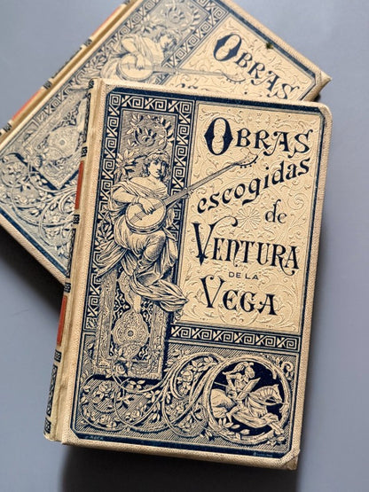 Obras escogidas de Ventura de la Vega - Montaner y Simón, 1894-1895