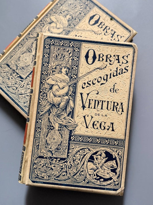 Obras escogidas de Ventura de la Vega - Montaner y Simón, 1894-1895