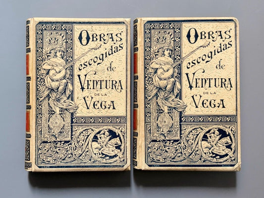 Obras escogidas de Ventura de la Vega - Montaner y Simón, 1894-1895