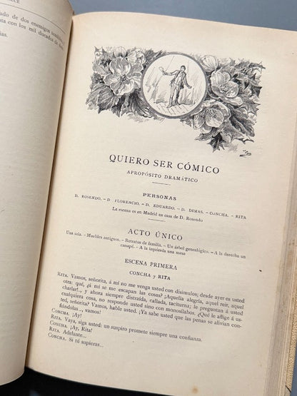 Obras escogidas de Ventura de la Vega - Montaner y Simón, 1894-1895