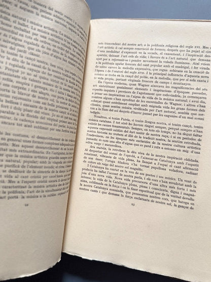 Pel nostre ideal, Lluis Millet - Barcelona, 1917