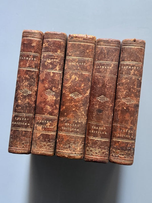 Teatro histórico-crítico de la elocuencia española, Antonio de Capmany y de Montpalau - 1848