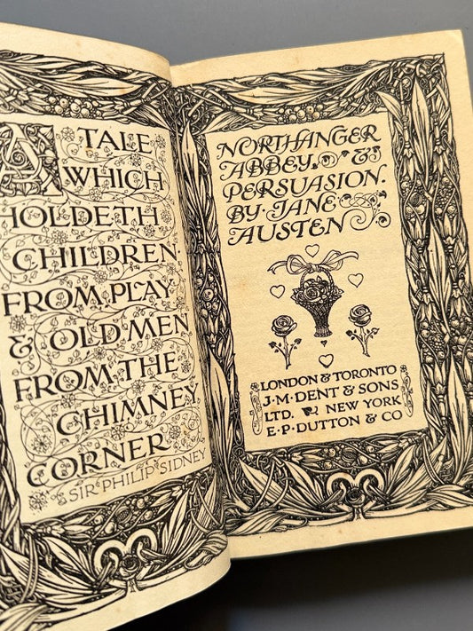 Northanger Abbey and Persuasion, Jane Austen (Everyman's Library) - J. M. Dent & Sons, 1932