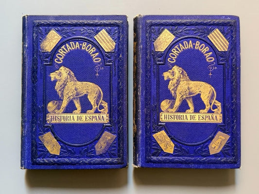 Historia de España, Juan Cortada - Juan Bastinos é Hijo, 1872