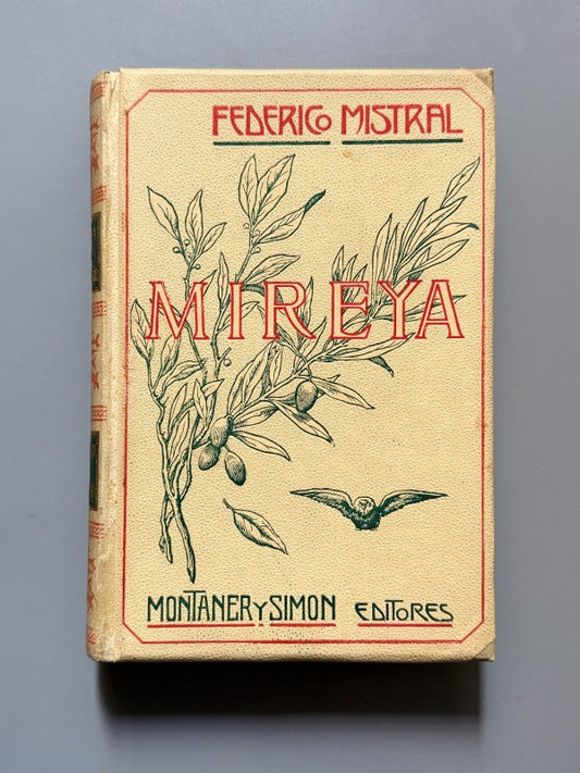 Mireya, Federico Mistral - Montaner y Simón, 1904