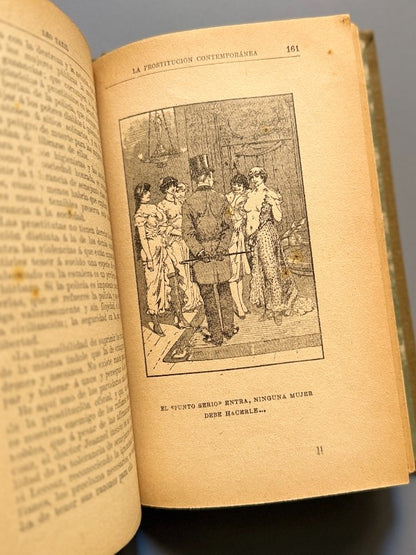 La prostitución contemporánea en París, Leo Taxil - Toribio Taberner, ca. 1900
