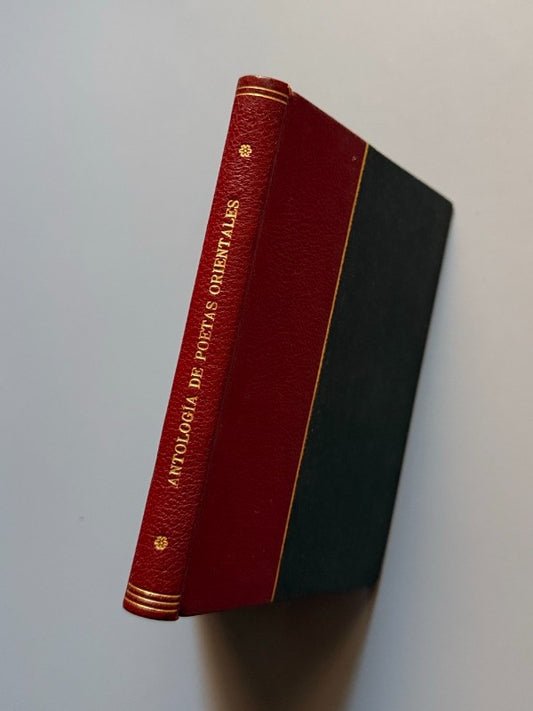 Antología poetas orientales, Carmela Eulate Sanjurjo - Editorial Cervantes, 1921