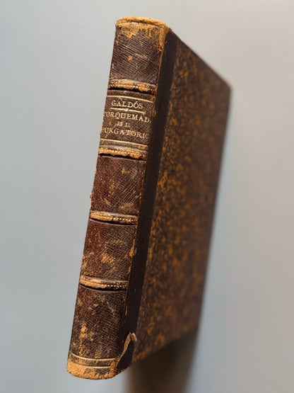 Torquemada en el purgatorio, Benito Pérez Galdós (1ª ed.) - La Guirnalda, 1894