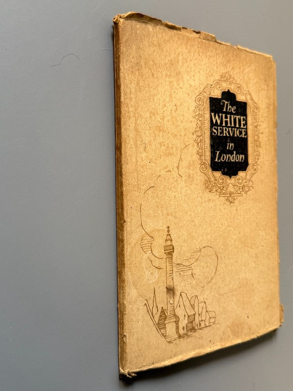 The white service in London, Keeling & Hunt - Londres, ca. 1924