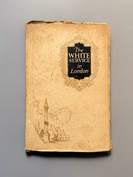 The white service in London, Keeling & Hunt - Londres, ca. 1924