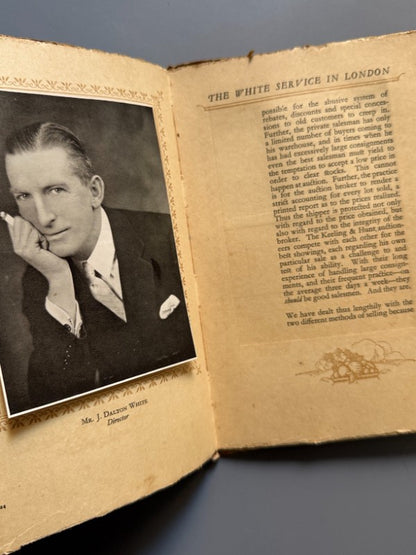 The white service in London, Keeling & Hunt - Londres, ca. 1924