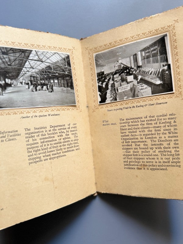 The white service in London, Keeling & Hunt - Londres, ca. 1924