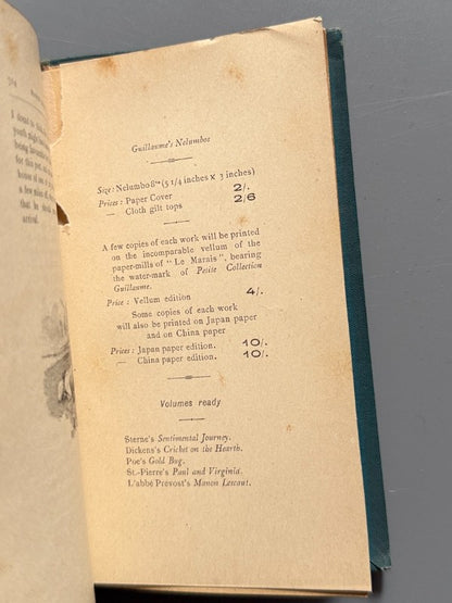 Manon Lescaut, L'Abbé Prévost - George Routledge & Sons, 1894