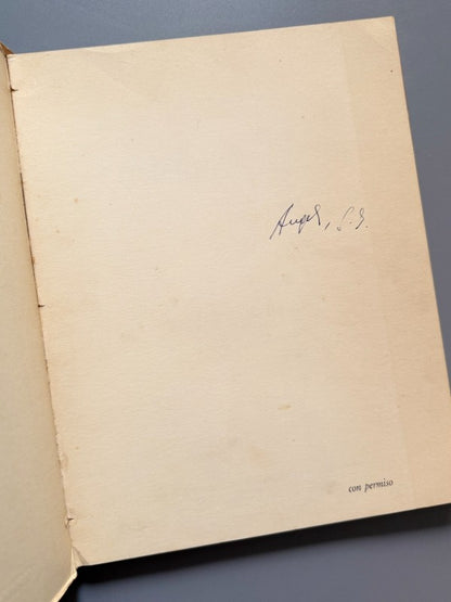 Sonetos irreparables, Angel Martínez Baigorri (firmado) - A. Finisterre Editor, 1964