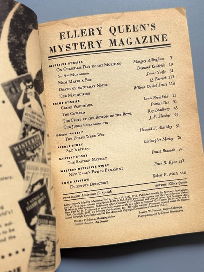 Ellery Queen's Mystery Magazine. Ray Bradbury - Mercury Publications, 1953