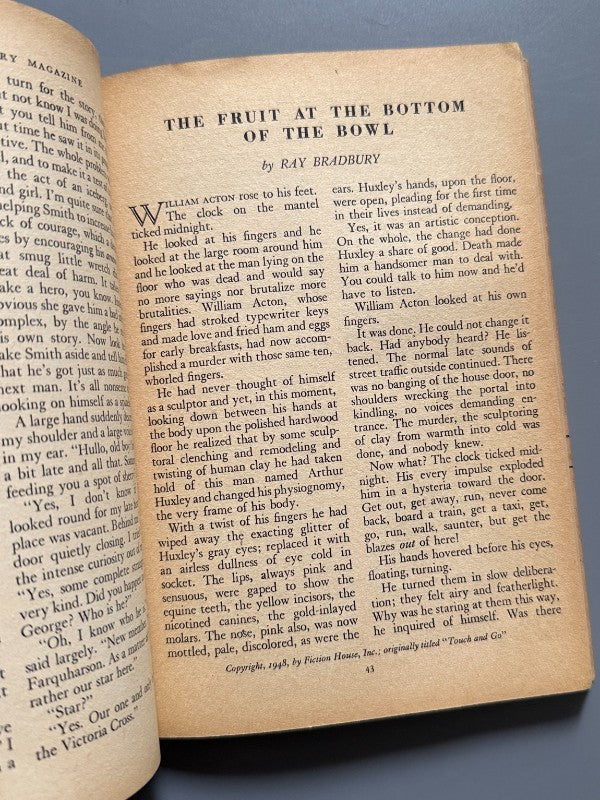 Ellery Queen's Mystery Magazine. Ray Bradbury - Mercury Publications, 1953