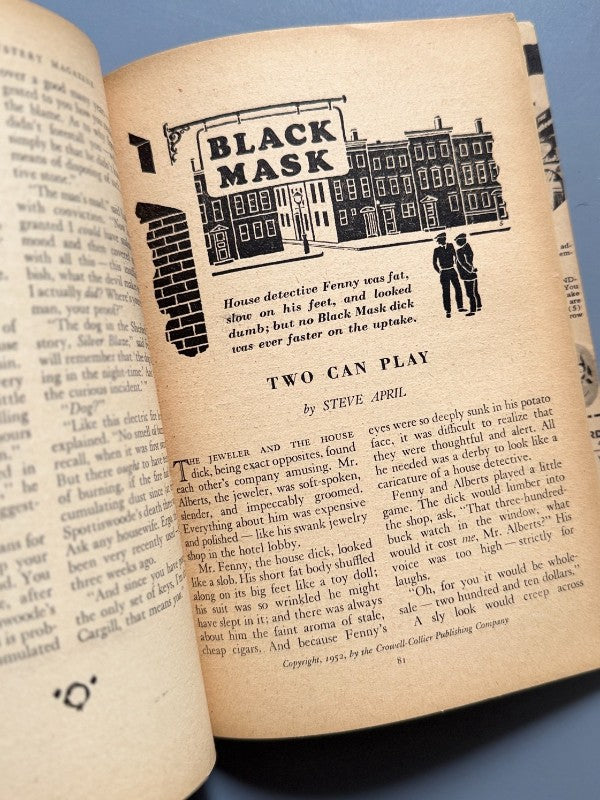 Ellery Queen's Mystery Magazine. Agatha Christie, Jack London - Mercury Publications, 1955