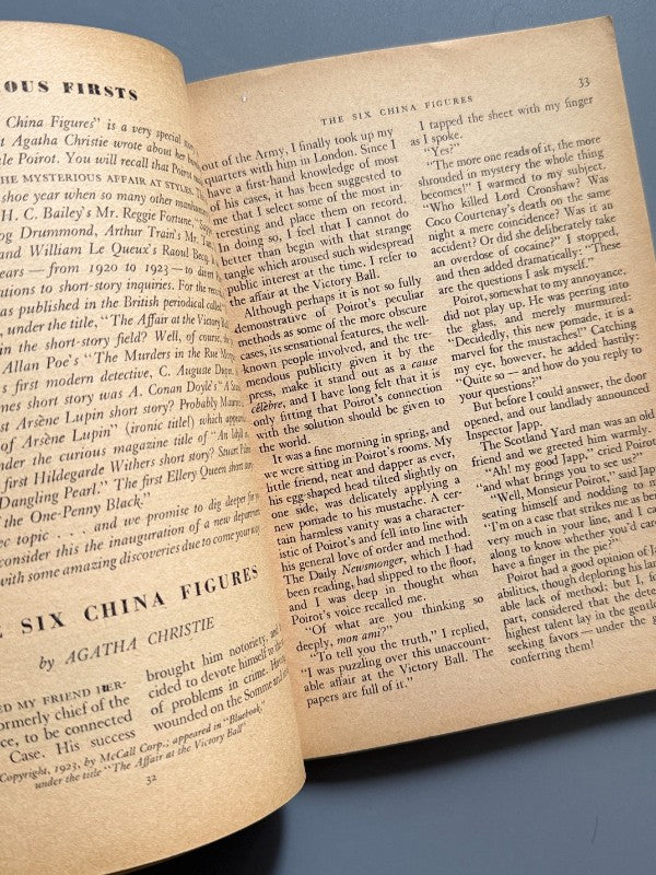 Ellery Queen's Mystery Magazine. Agatha Christie, Jack London - Mercury Publications, 1955