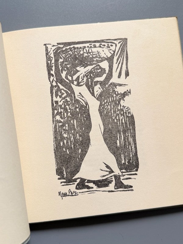 La piel pegada al alma, Violeta Lopez Suria (firmado) - Imprenta Venezuela, 1962