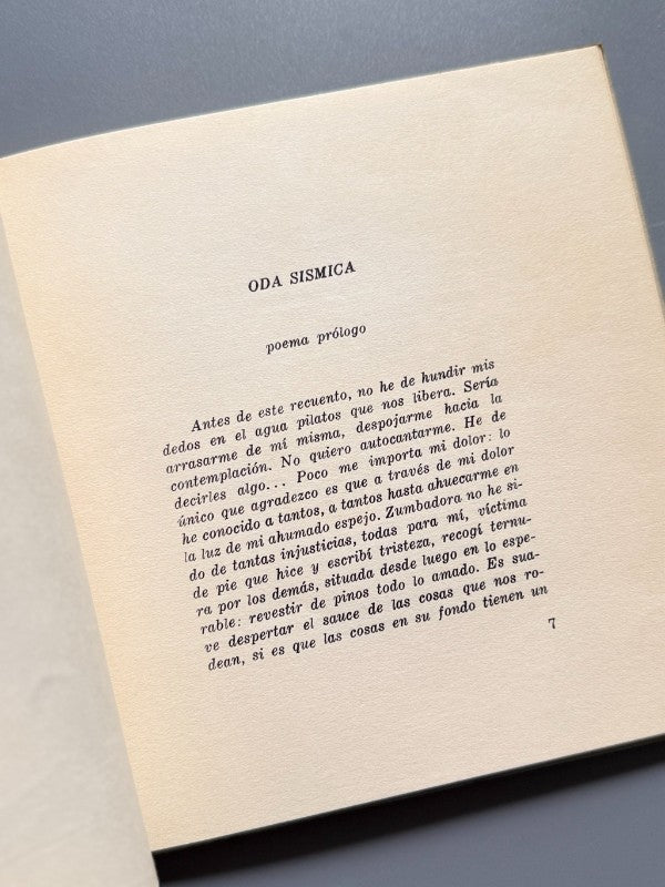 La piel pegada al alma, Violeta Lopez Suria (firmado) - Imprenta Venezuela, 1962