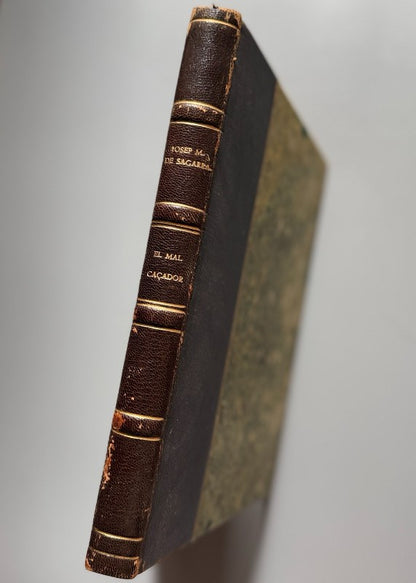 El mal caçador, Josep M. Sagarra (firmado - 1ª ed.) - F. X. Altes i Alabart, 1924