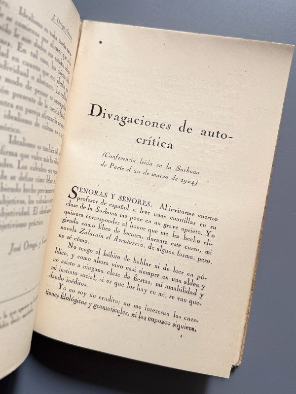 Revista de Occidente, Ramón Gómez de la Serna sobre Jorge Luis Borges - Año II, nº X, 1924