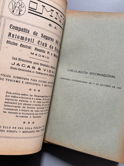 Anuario. Real Automóvil Club de Cataluña - 1924