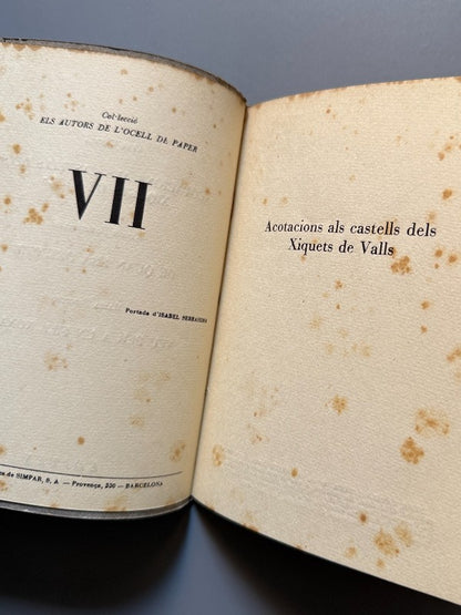 Els autors de l'ocell de paper, Pere Català, Ramón Fontanilles (firma), Maria Beneyto - Editex, 1956