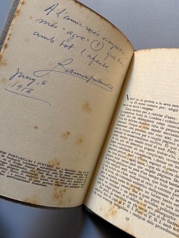 Els autors de l'ocell de paper, Pere Català, Ramón Fontanilles (firma), Maria Beneyto - Editex, 1956