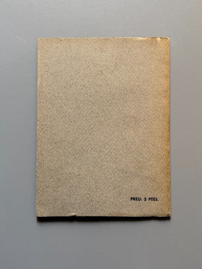 Els autors de l'ocell de paper, Pere Català, Ramón Fontanilles (firma), Maria Beneyto - Editex, 1956