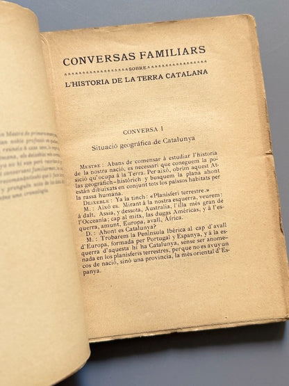 Historia de Catalunya, Joán Oliva y Milá - Oliva Impressor, 1901