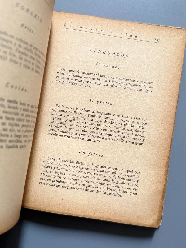 La mejor cocina, Antolín Lardi - Editorial Mundo Latino, 1923