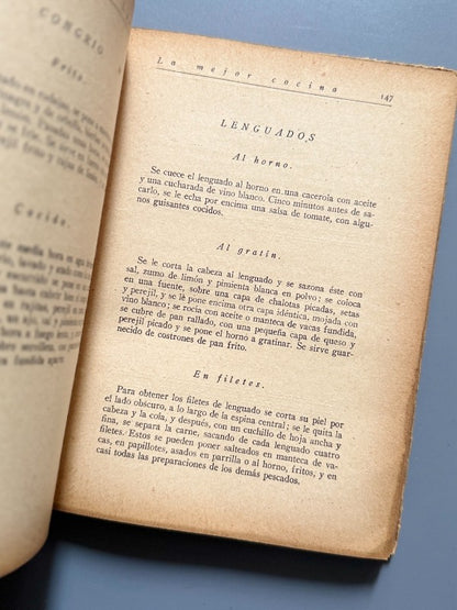 La mejor cocina, Antolín Lardi - Editorial Mundo Latino, 1923