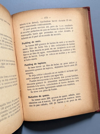 Cocina vegetariana, R. P. Sansón - Librería Domingo Ribó, 1911