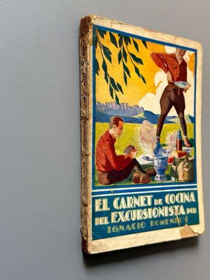 El carnet de cocina del excursionista, Ignacio Domenech - Quintilla, Cardona y Cía editores