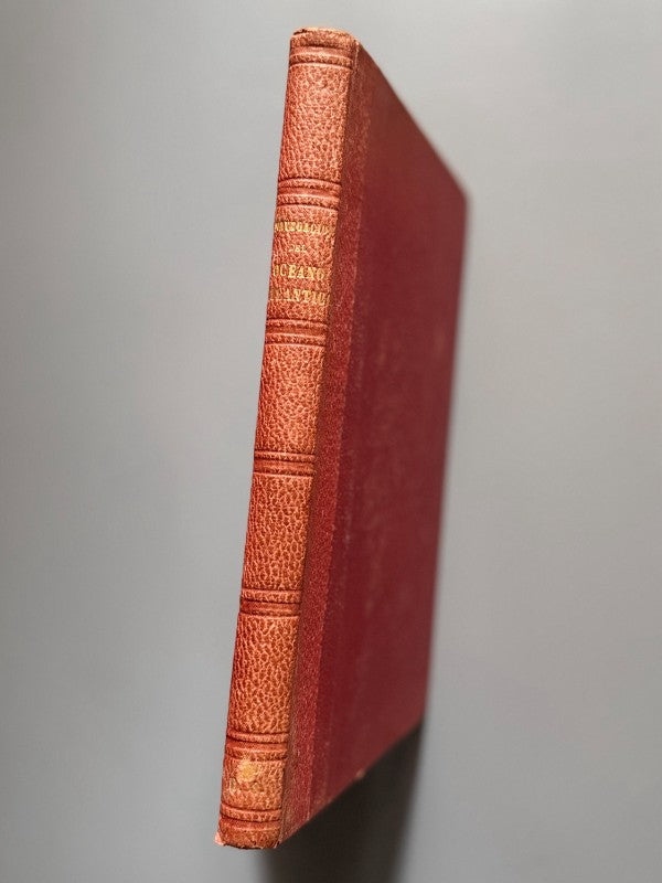 Navegación del océano atlántico, A. B. Becher - Depósito Hidrográfico, 1864