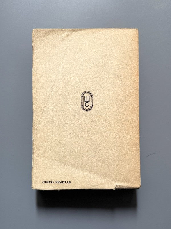 Intermedios, Pío Baroja (1ª ed.) - Espasa-Calpe, 1931