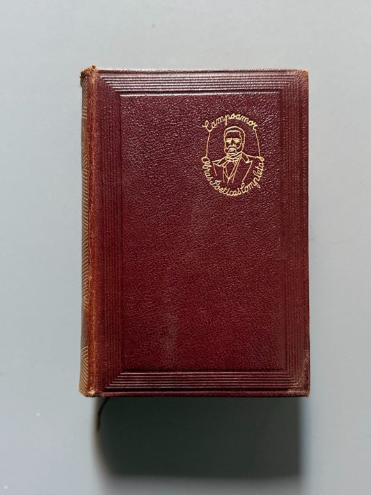 Obras Poéticas Completas, Ramón de Campoamor - M. Aguilar Editor, 1942