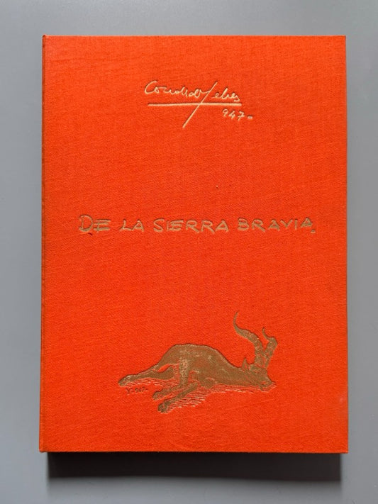 De la Sierra Bravía, Conde de Yebes (firmado, ej. nº26) - Imprenta S. Aguirre, 1947