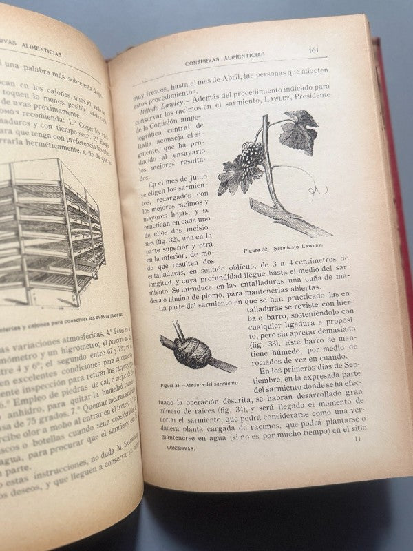 Conservas Alimenticias, Francisco Balaguer y Primo - Librería de Luis Santos Editor, ca. 1900