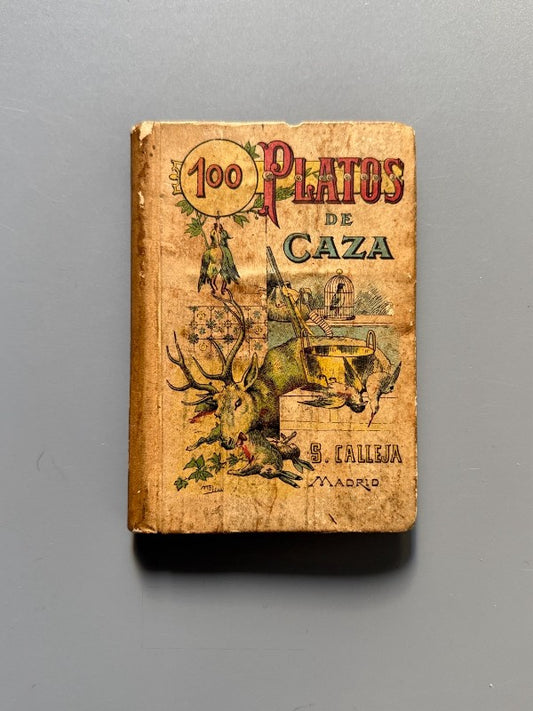 100 Platos de caza, Madmoiselle Rose - Saturnino Calleja, ca. 1890