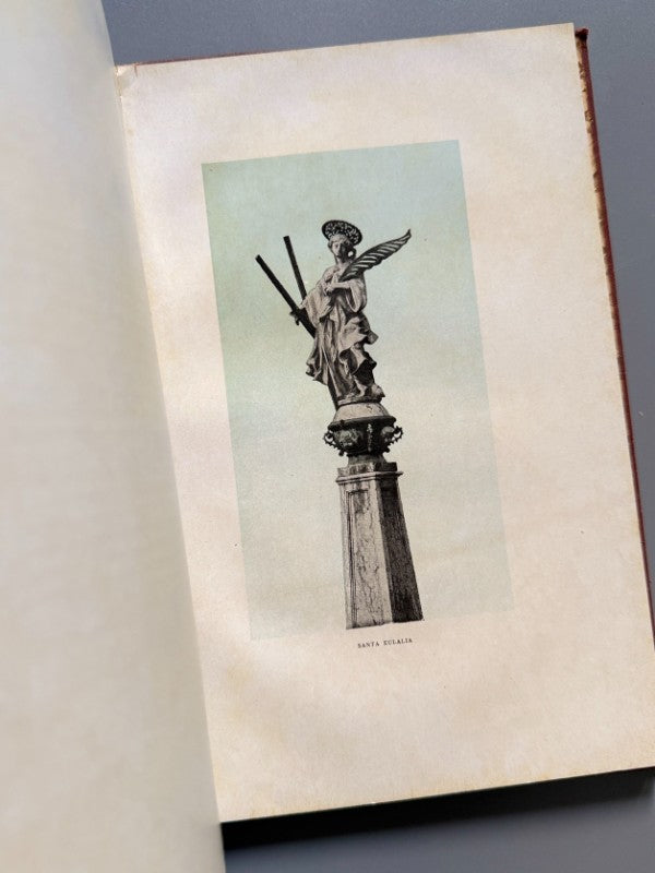 Las Estatuas de Barcelona, B. Bassegoda - Imp, J. Thomas, 1903