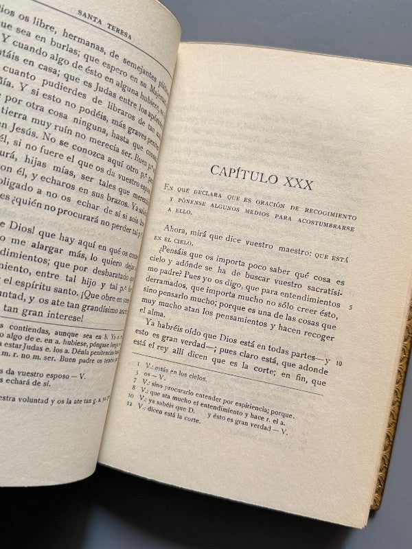 Camino de Perfección, Santa Teresa de Jesús (encuadernación Brugalla) - 1929-1930
