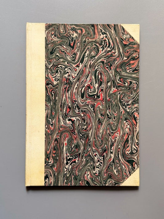 Tradició dels jueus a Catalunya, Joan Amades (encuadernación Brugalla) - Imp. Comas, 1933