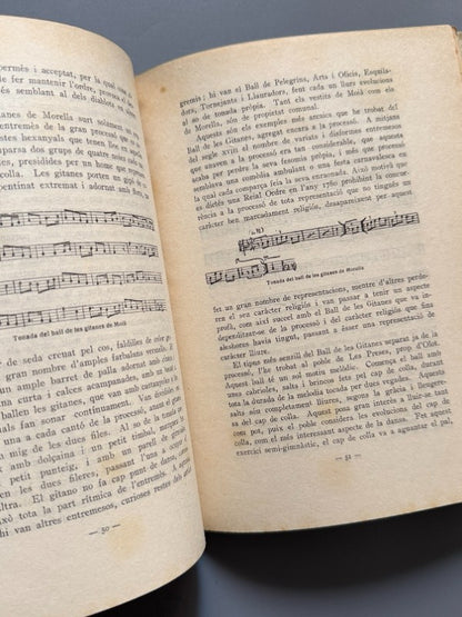 El ball de les gitanes, Joan Amades (encuadernación Brugalla) - Barcelona, 1925