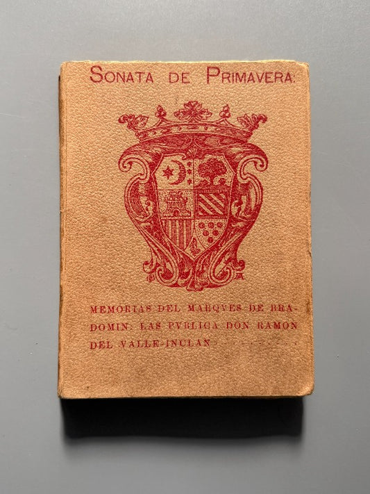 Sonata de Primavera, Ramón del Valle-Inclán - Imprenta de Arróyave, González y Compañía, 1905