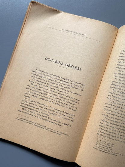 La Fascinación en España. Brujas - brujerías - amuletos, Rafael Salillas - Madrid, 1905