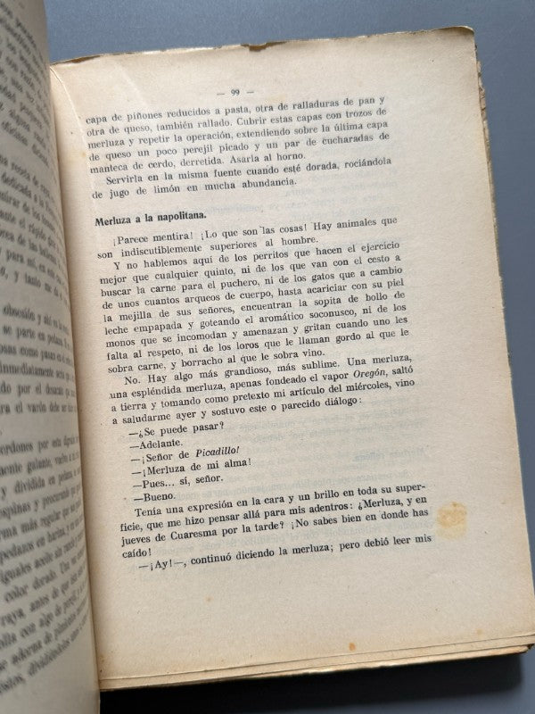 La Cocina Práctica, Manuel Mª Puga y Parga (Picadillo) - Litografía e Imprenta Roel, ca. 1917