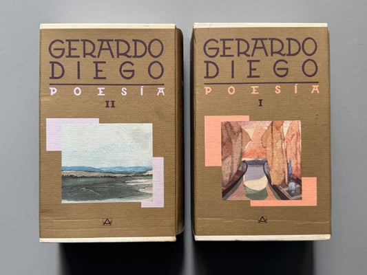 Obras Completas, Gerardo Diego. Poesía - Aguilar, 1989